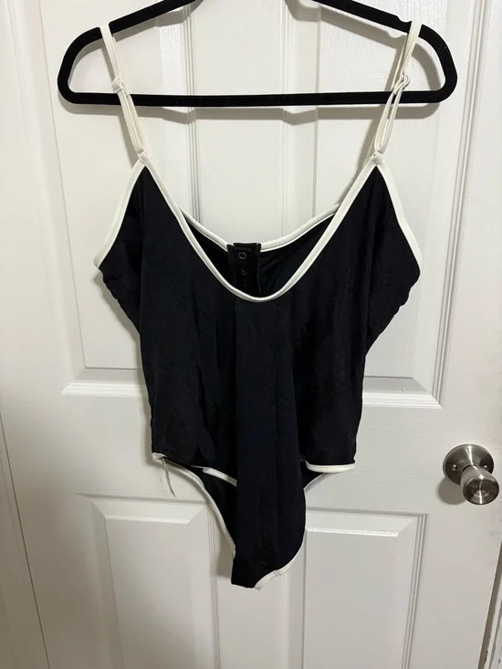 Aerie Shine Henley One Piece Swimsuit - Picture 7 of 7